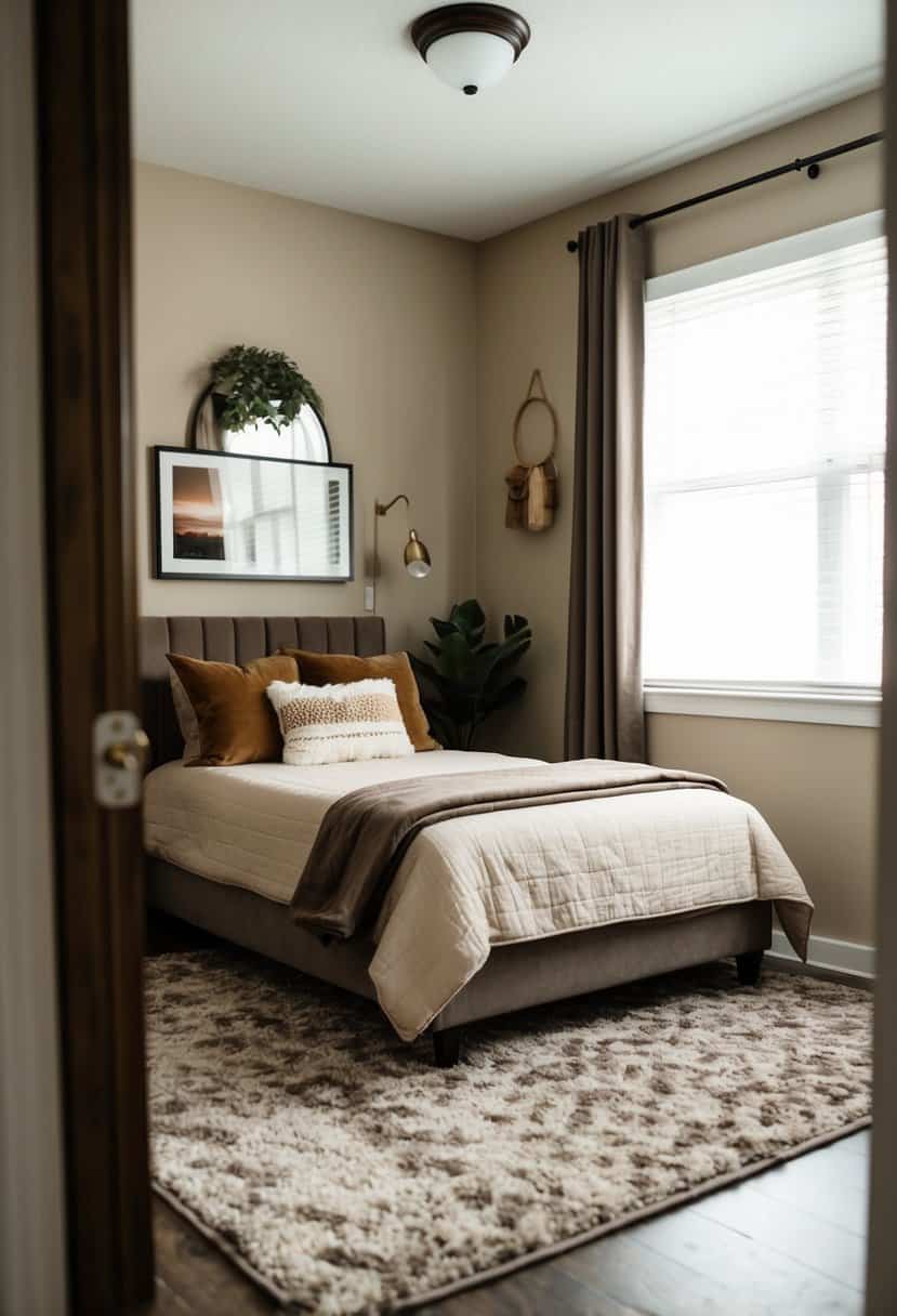 10 Brown Small Bedroom Decor Ideas My Home My Globe