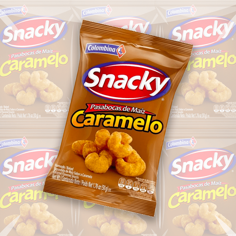 CARAMELO SNACKY x 50gr LatinoAmerican Market Poland