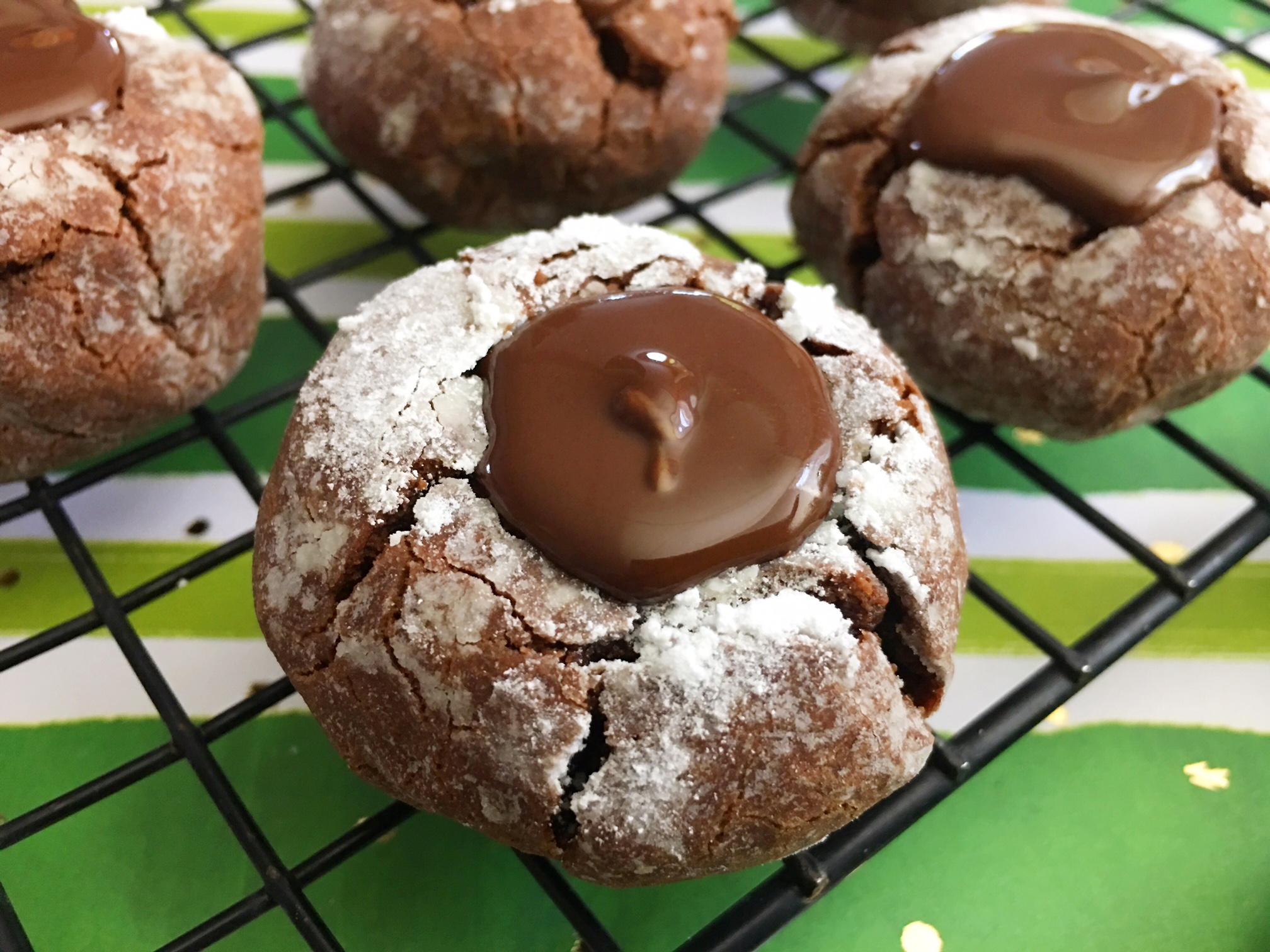 Hershey’s Fudge Puddle Cookies!