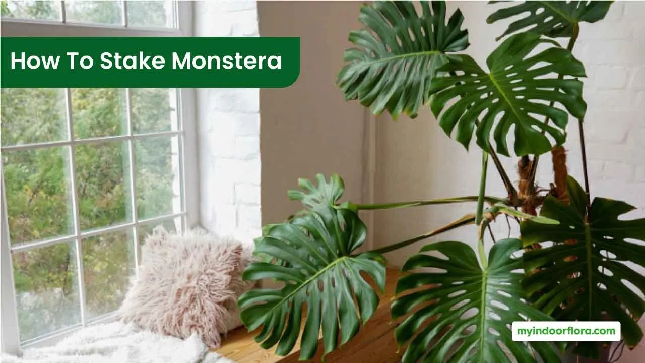 How To Stake Monstera Plants [Explained In 7 Simple Steps]