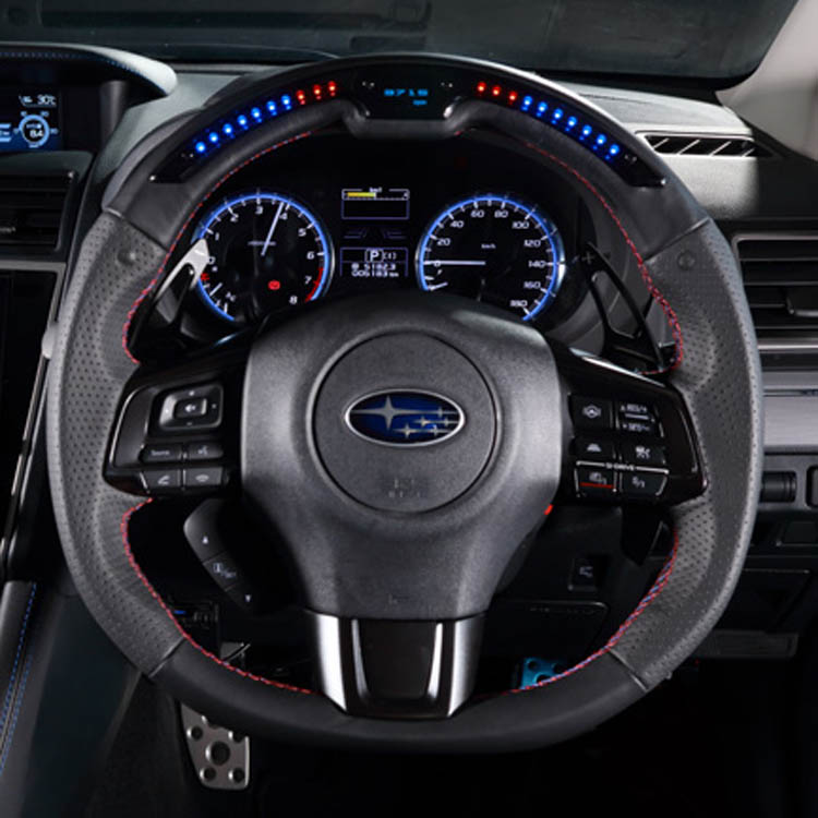 Damd Performance Steering Wheel, Black Stitch for GTR (R35) Atlanta