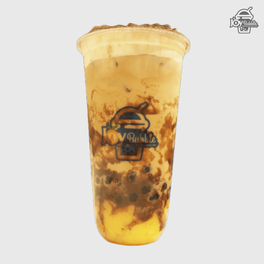 Egg Pudding Tiramisu Milk Tea Joy Bubble