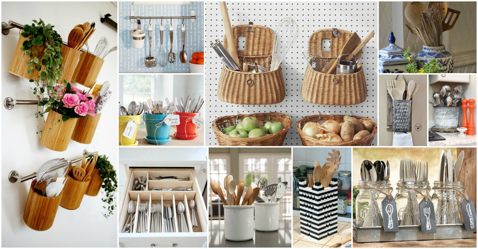20 Creative Ideas Of How to Organize Your Kitchen Utensils