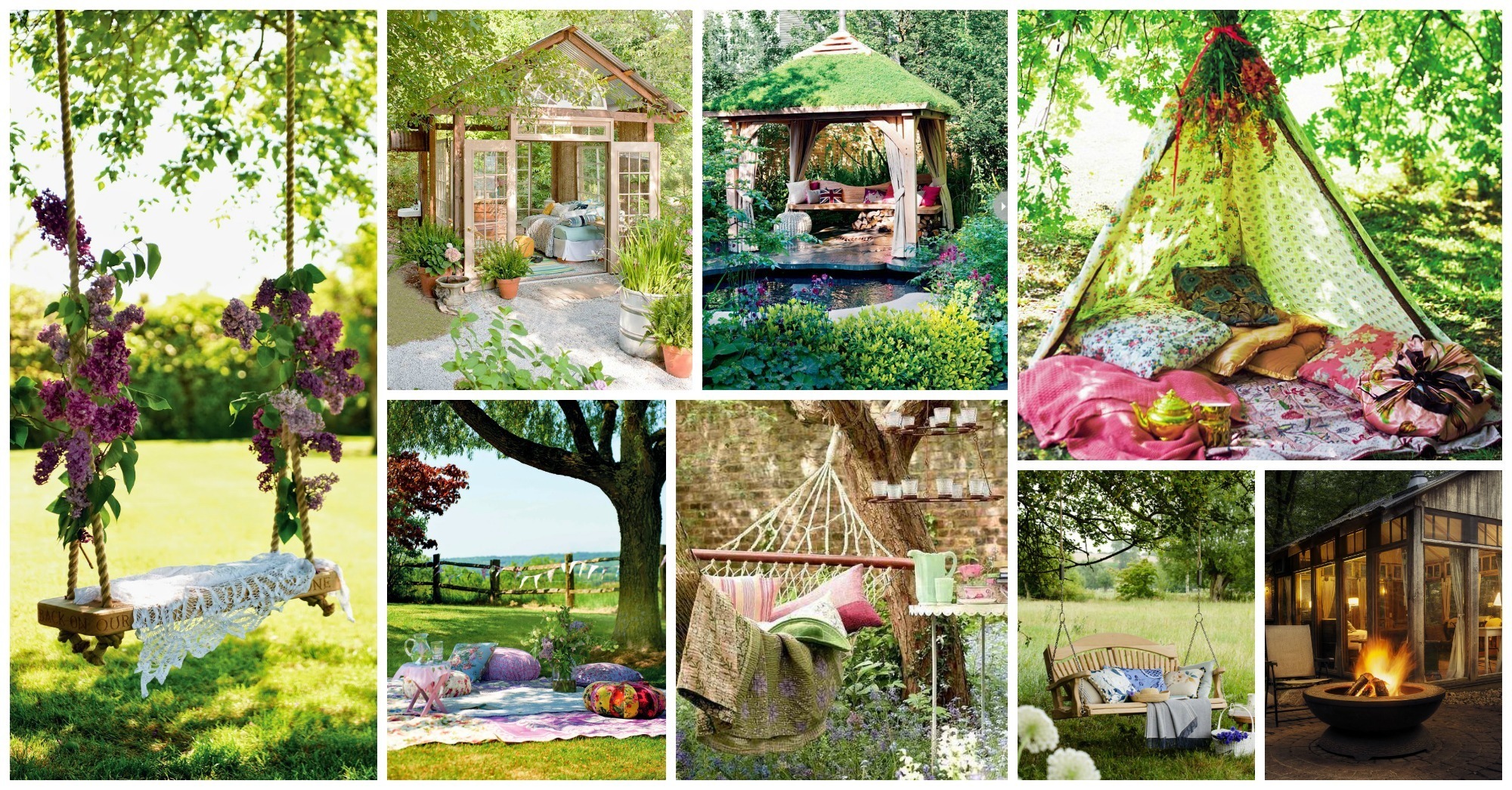 Lovable and Very Relaxing Garden Retreats That Will Impress You