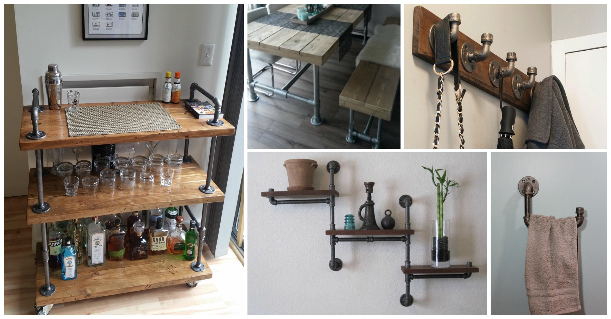 10 DIY Plumbing Pipes Decor Ideas for Your Home