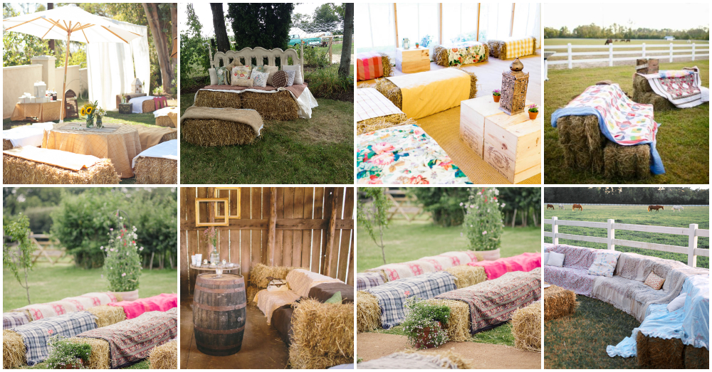 Stunning Hay Bale Seating Ideas That Are So Cheap