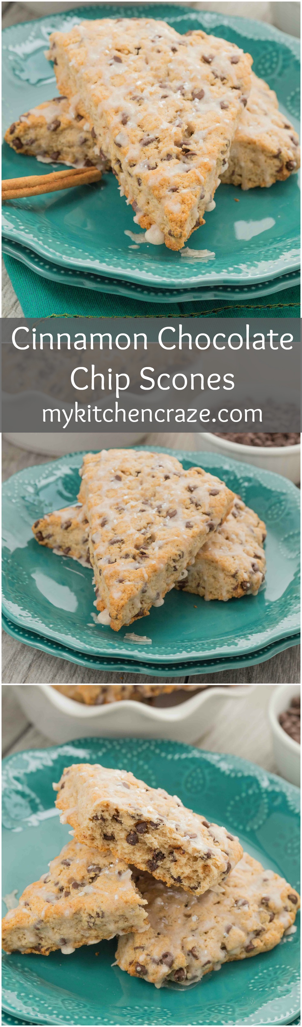 Cinnamon Chocolate Chip Scones {recipe video} My Kitchen Craze
