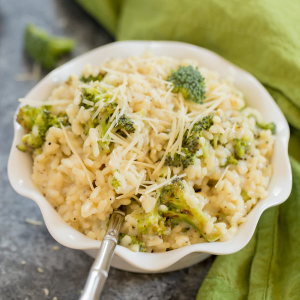 Roasted Broccoli Risotto plus a Video My Kitchen Craze