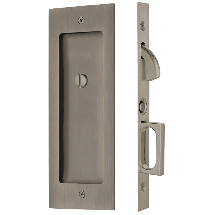 Mortise Pocket Door Hardware Collection Modern Rectangular Privacy