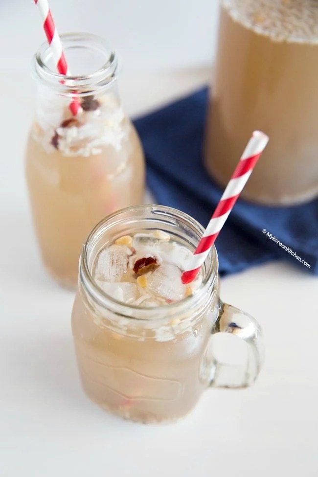 Sikhye (Korean Sweet Rice Drink) My Korean Kitchen