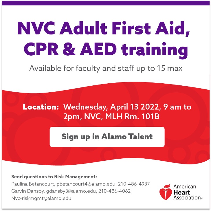Free First Aid, CPR & AED Training My LaRevista