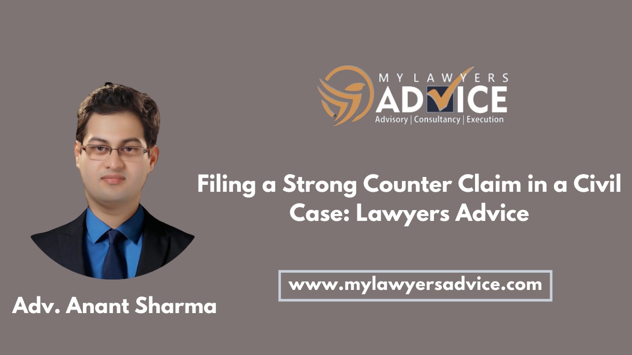 Filing a Strong Counter Claim in a Civil Case Lawyers Advice in Delhi