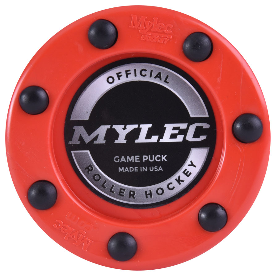 Mylec Hockey Hockey Starts Here! Official Roller Hockey Game Puck
