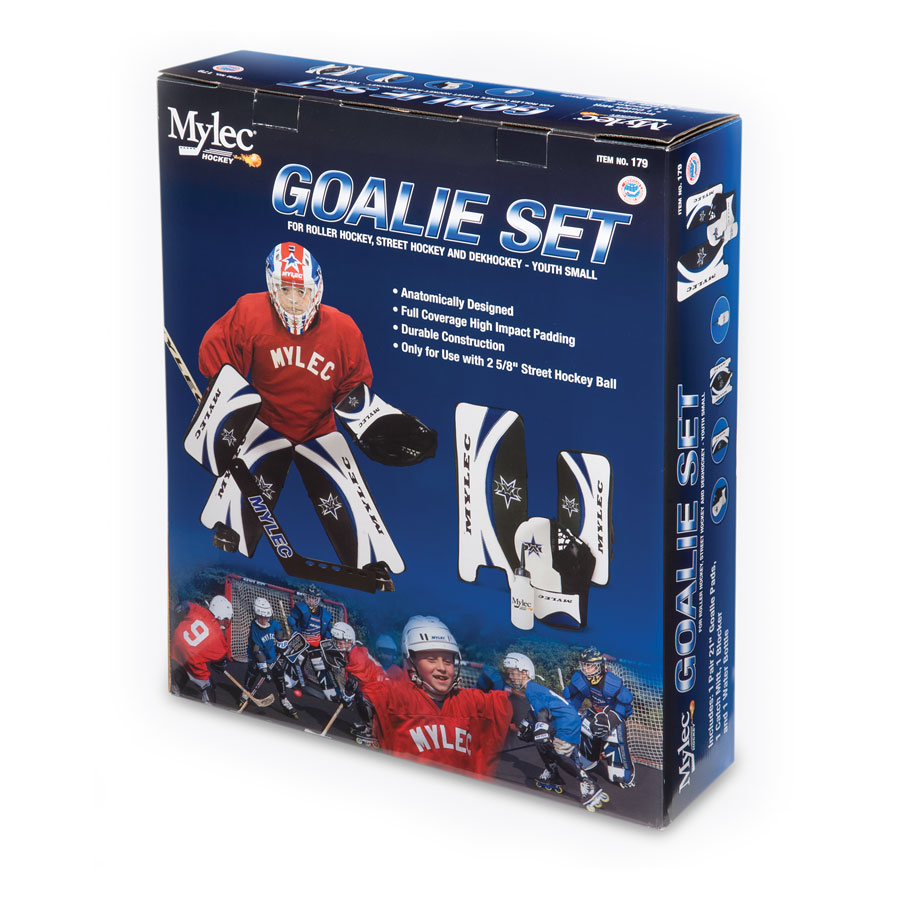Mylec Hockey Hockey Starts Here! Goalie Set Youth Small