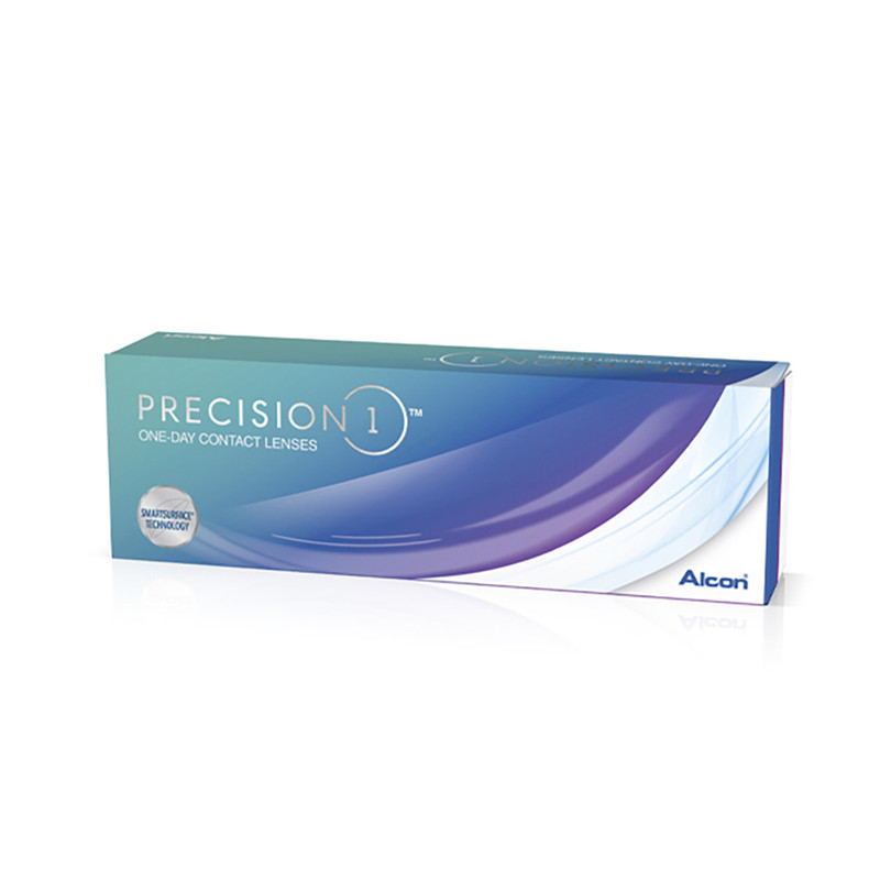 Alcon Precision 1 One Day Silicone Hydrogel Daily Disposable Clear
