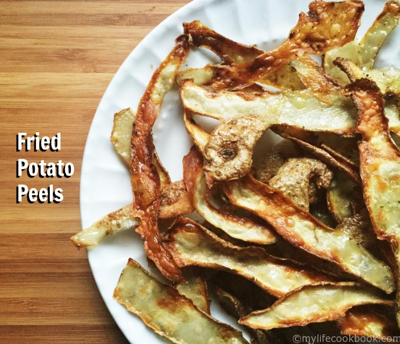 Fried Potato Peels...Yes Peels