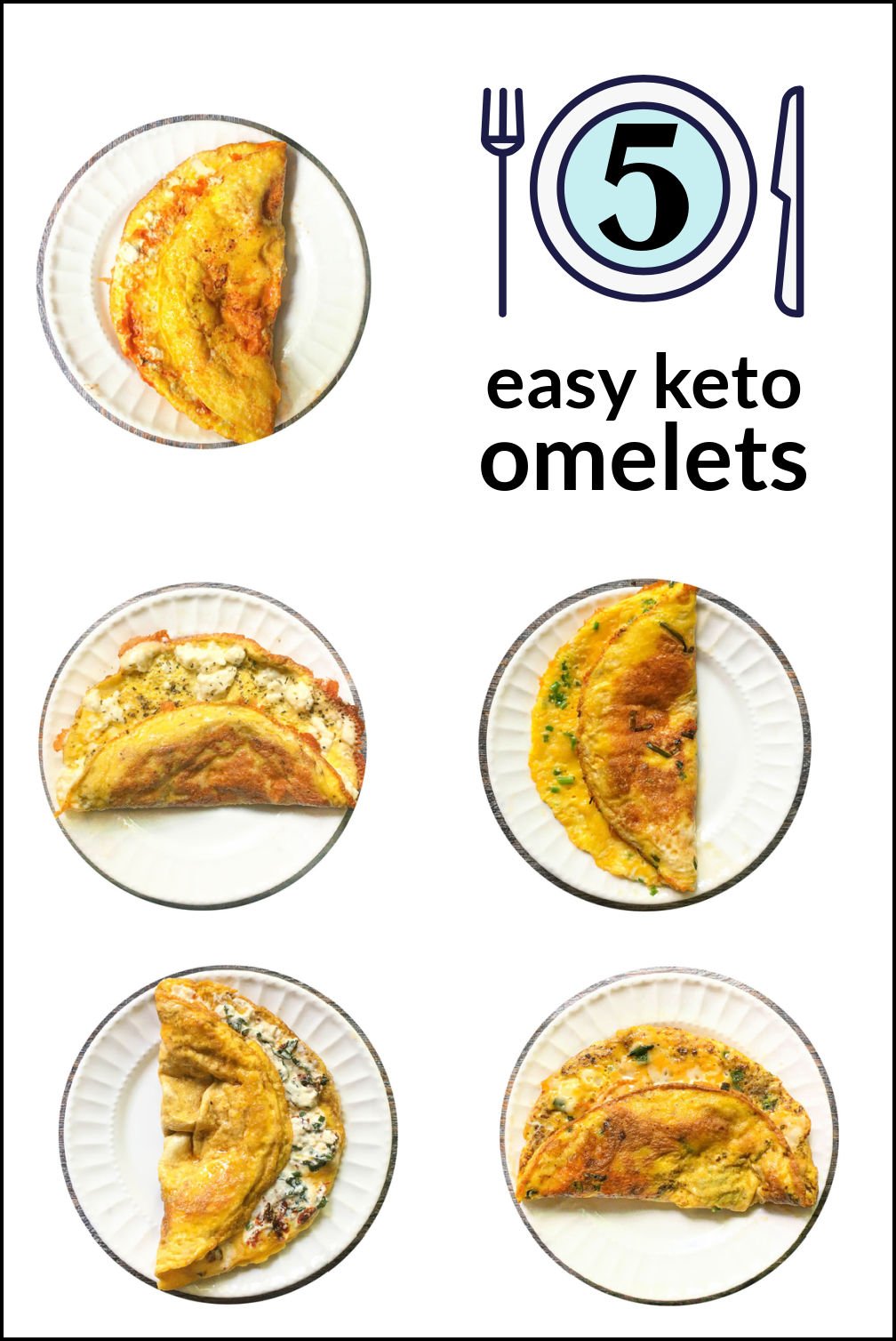 5 Easy Keto Omelet Recipes easy low carb omelets for an egg fast!
