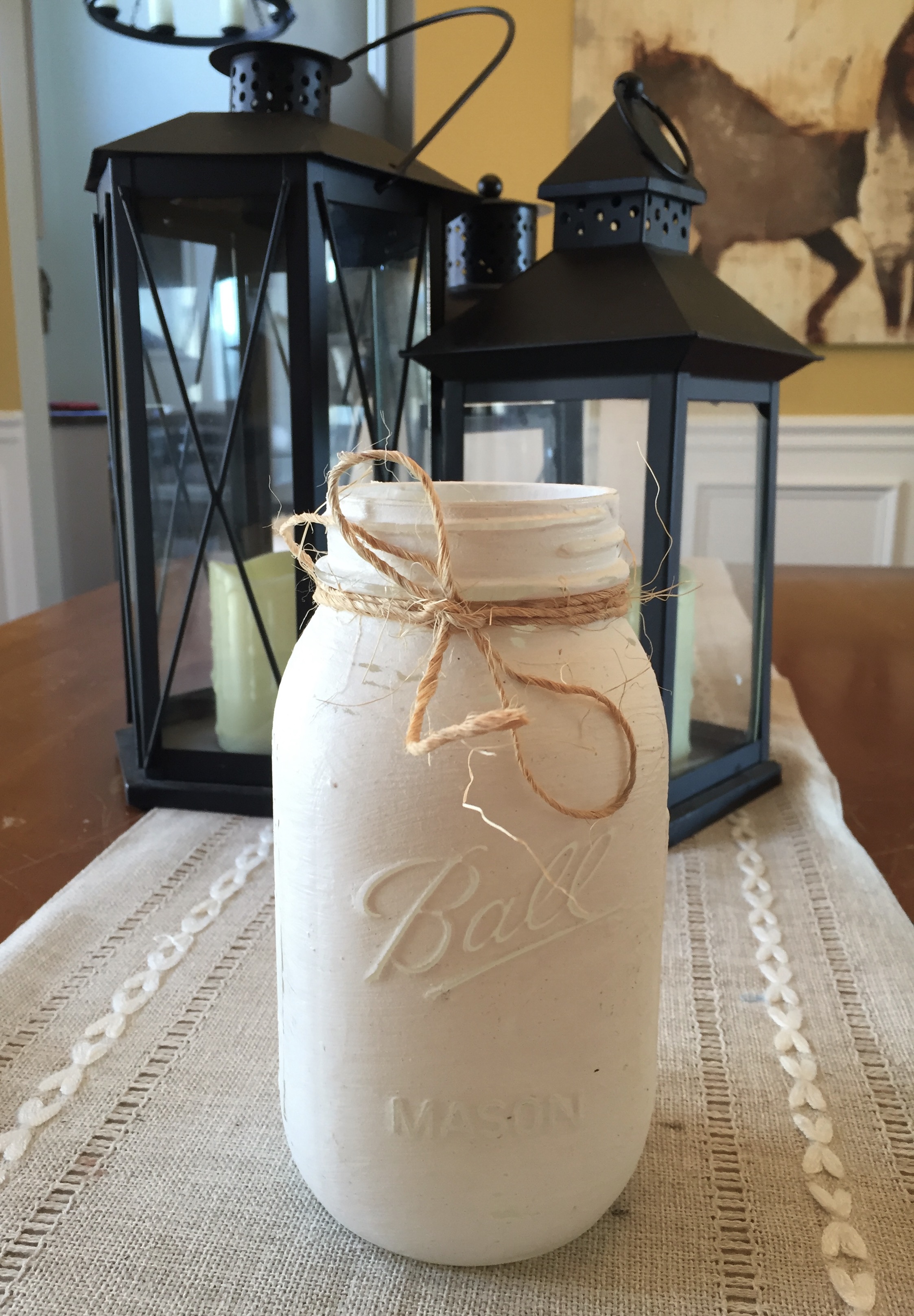 Painting Mason Jars with Chalk Paint for a Whole New Look My Life