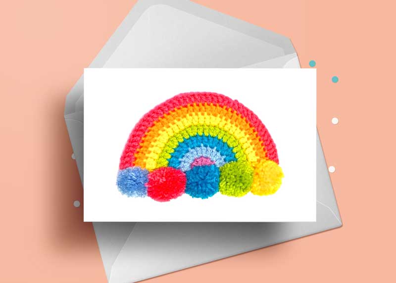 Rainbow Notelets pack of 6 myLifePool