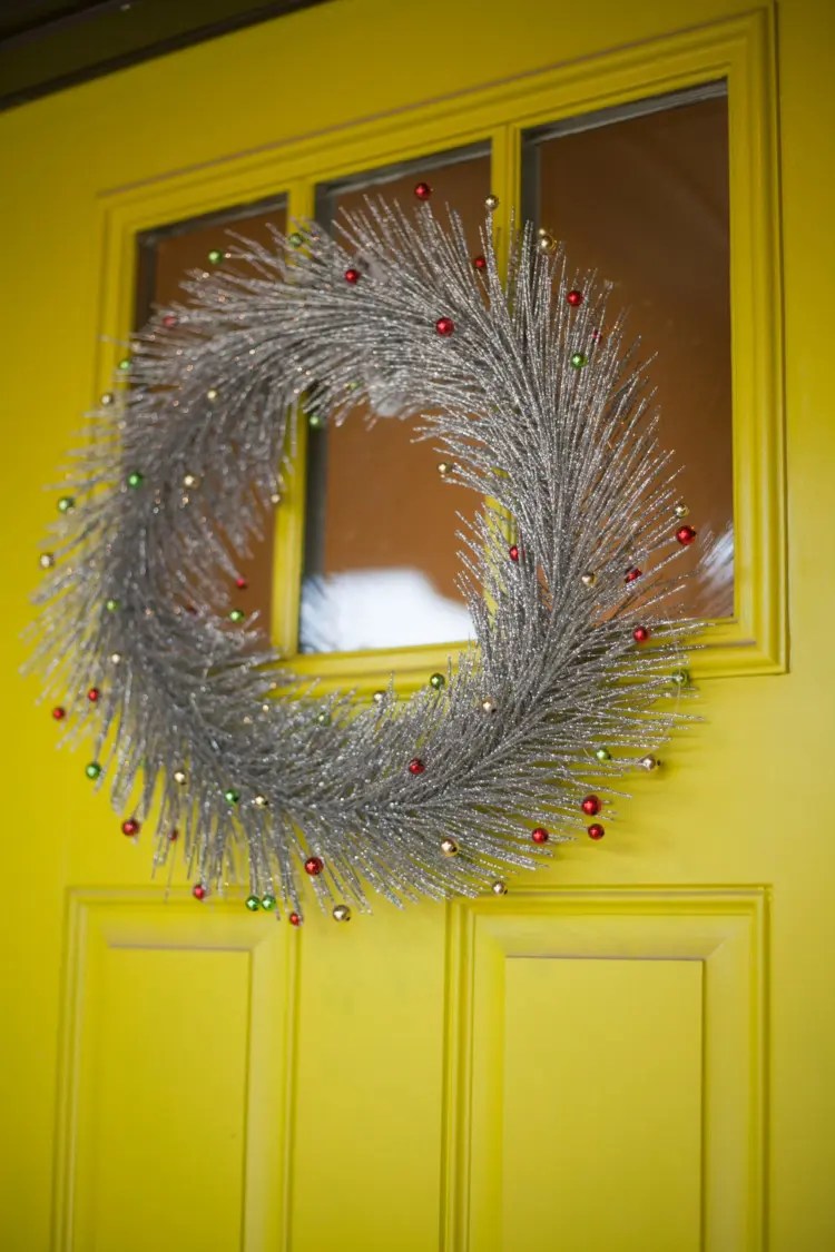 Barn Door Decor for Christmas