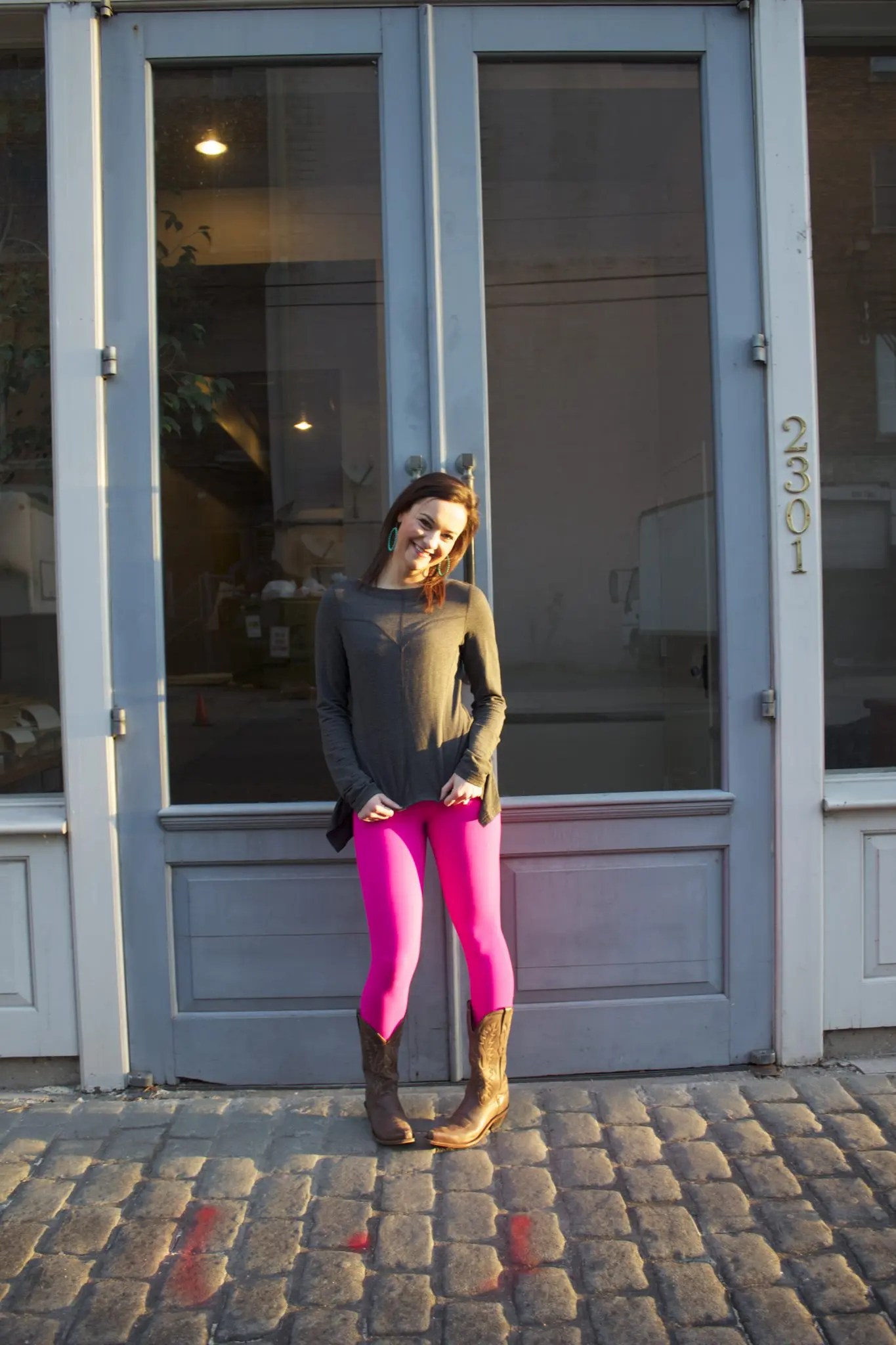 Fit Chic Hot Pink & Cowboy Boots (A Fashion Post) My Life Well Loved