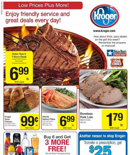 Kroger Weekly Ad and Coupon Matchups 7/107/16 MyLitter One Deal At