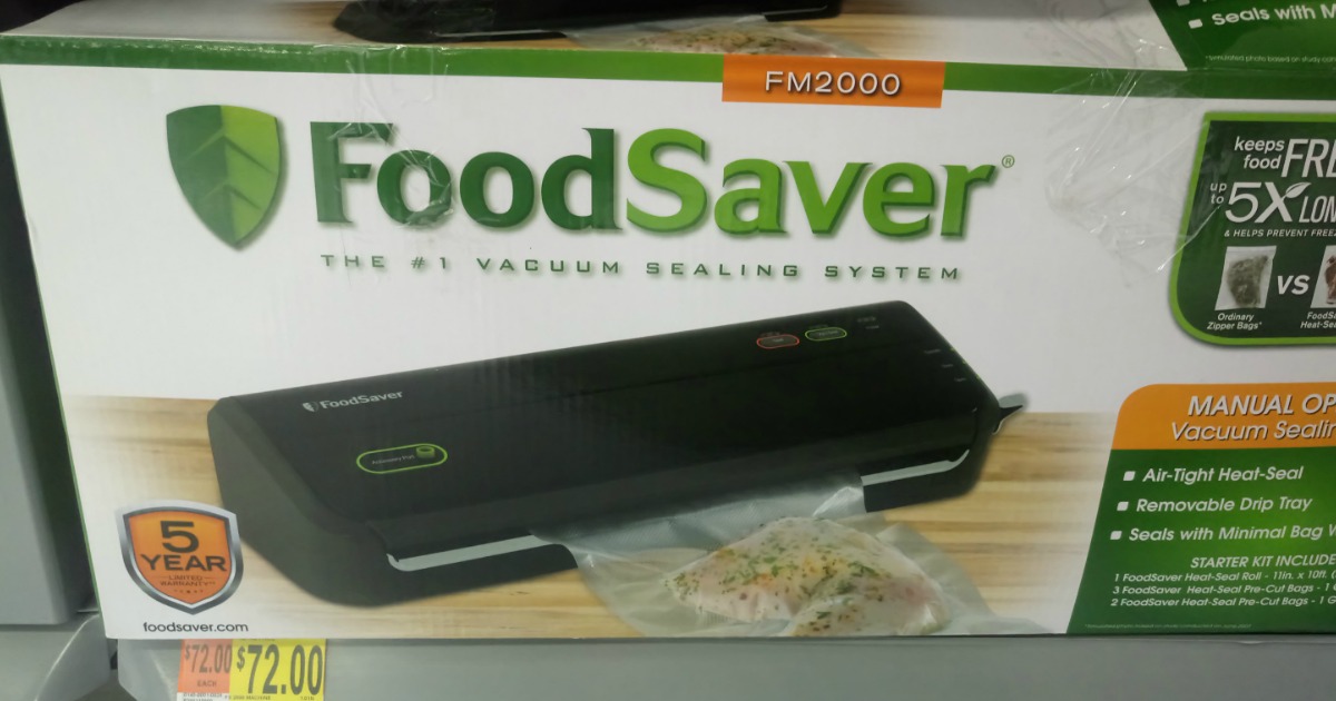 Save 38 on Food Saver Products + Walmart Deal MyLitter One Deal At