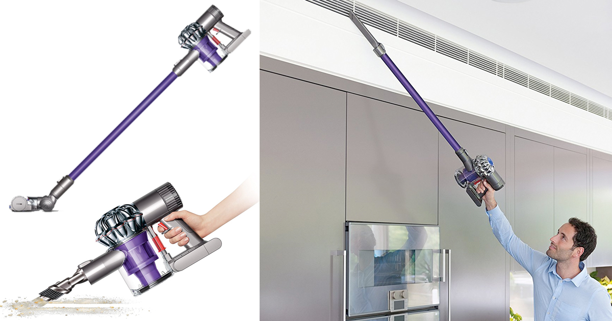 Amazon Dyson V6 Animal Cordless Vacuum, Purple 199 (Regular Price