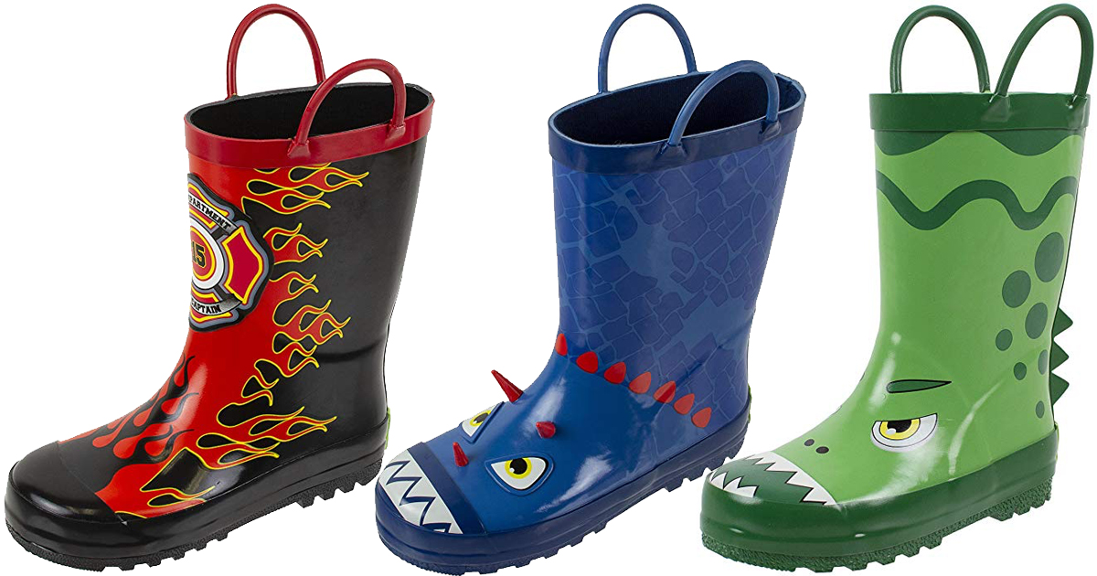 Amazon Save on Toddler & Kids Rain Boots by Rainbow Daze MyLitter