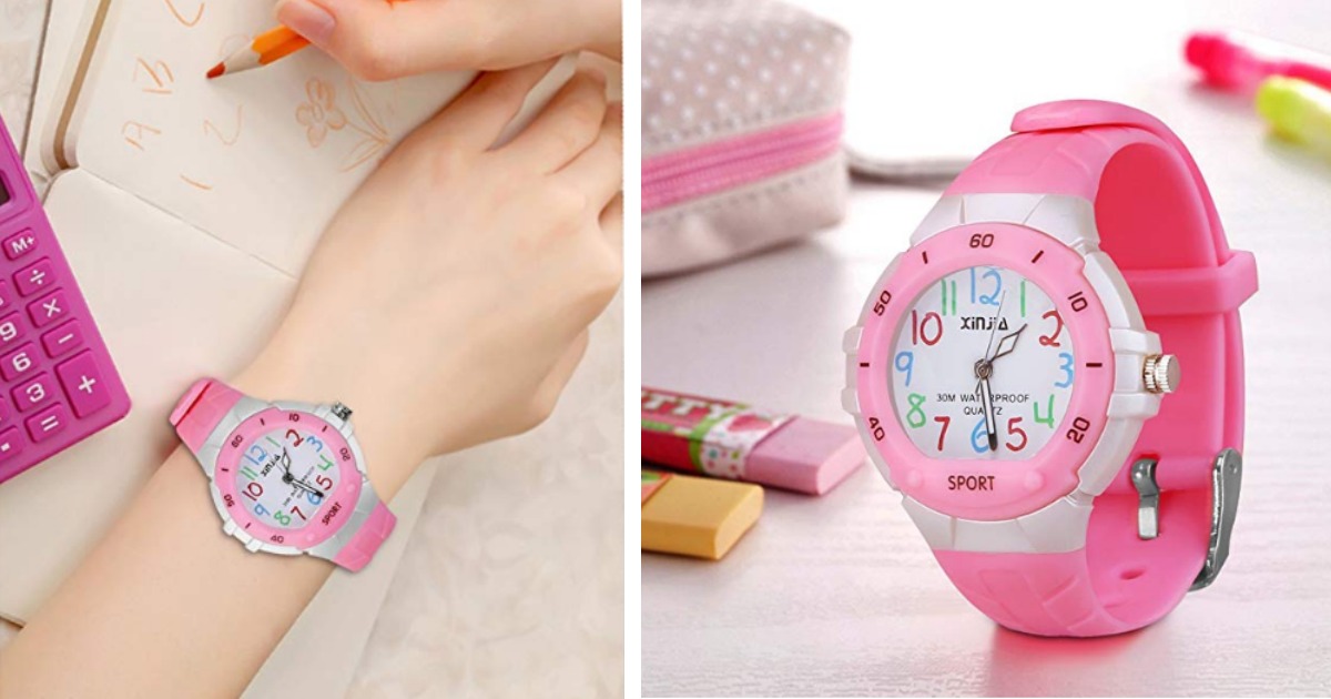 Amazon Kids Watch Waterproof Children Wrist Watches only 7.99 (Regular Price 12.99