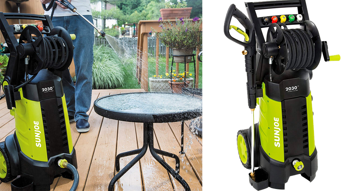 Amazon Cyber Monday Electric Pressure Washer with Hose Reel 119.42
