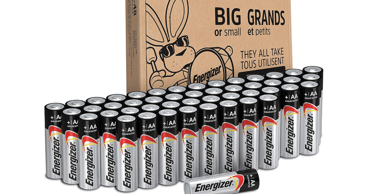 Amazon Energizer AA Batteries 48Pack HOT Deal!