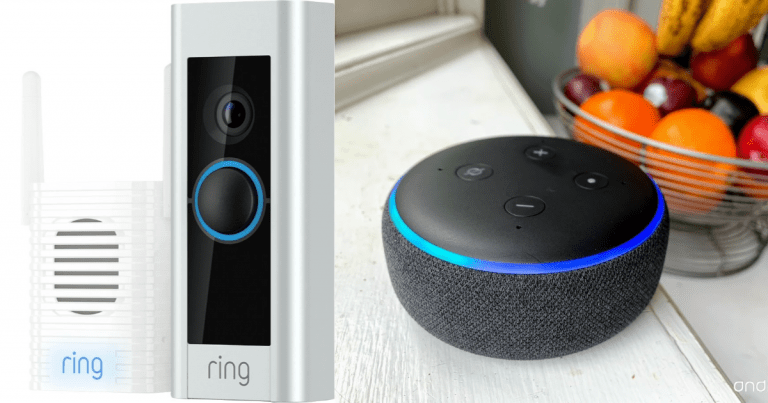 Best Buy Ring Video Doorbell Pro & Chime Pro Bundle + FREE Echo Dot