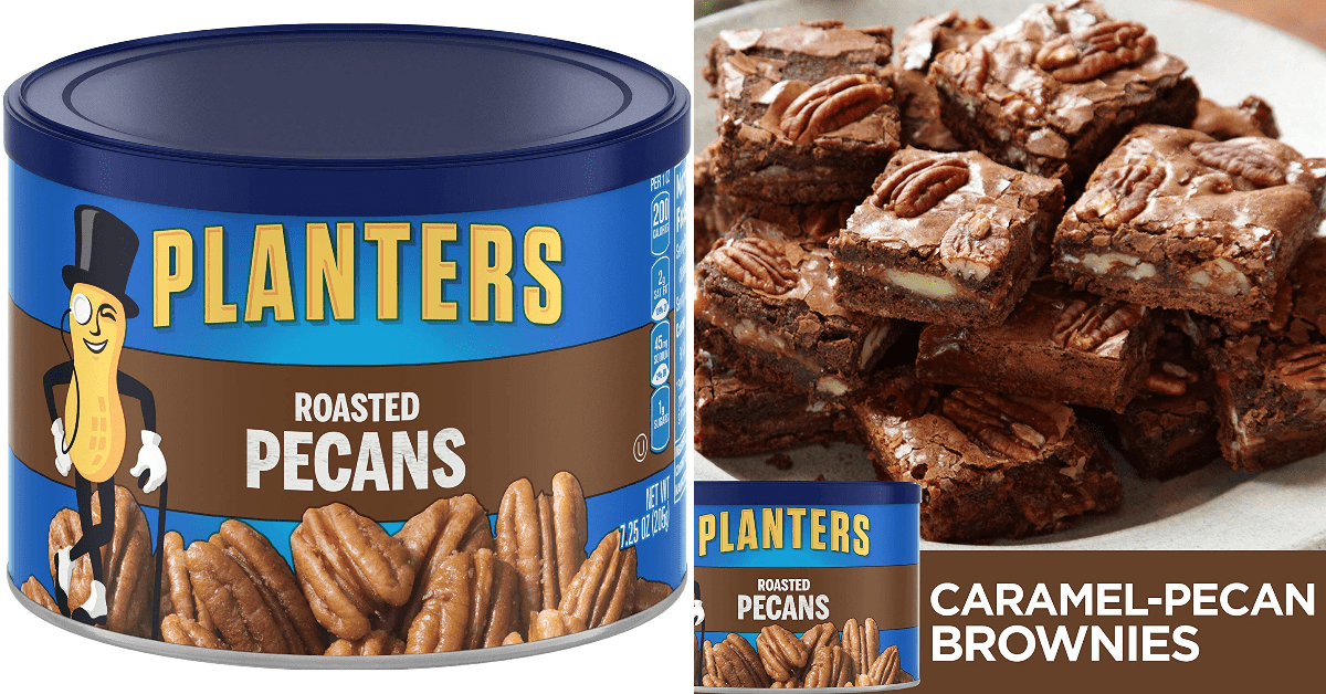 Amazon Planters Pecans, Roasted & Salted, 7.25 Ounce Canister MyLitter One Deal At A Time