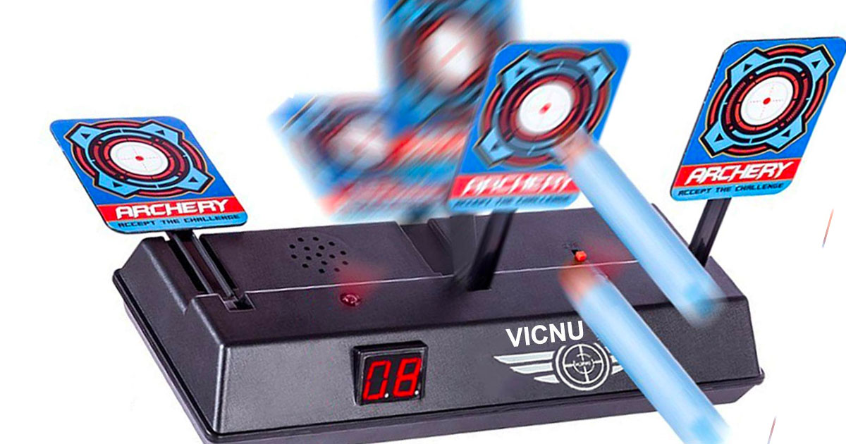 Awesome Stocking Stuffer! Digital Target for Nerf Guns Blaster