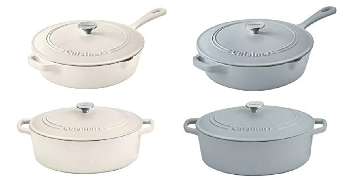 Save up to 46 on Cuisinart Cast Iron Cookware Amazon MyLitter