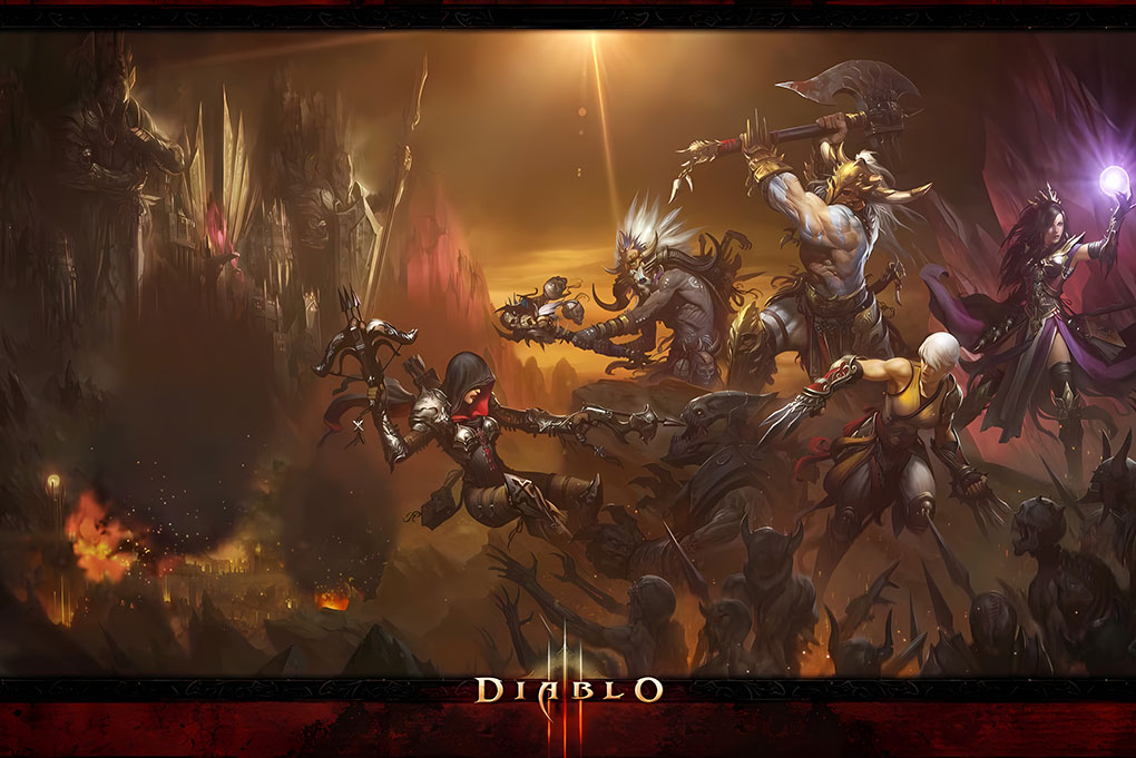 Diablo 3 Depth Parallax Wallpaper