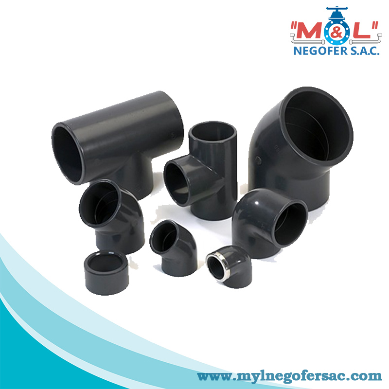 Codo y Tee Inyectado PVC MYL Negofer sac