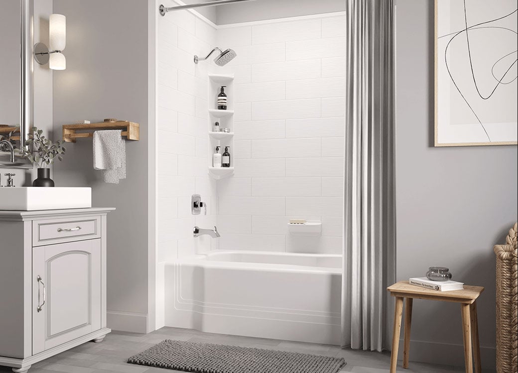 New Bathtub or Shower Bath Remodel by Bath Fitter Fort Wayne, IN