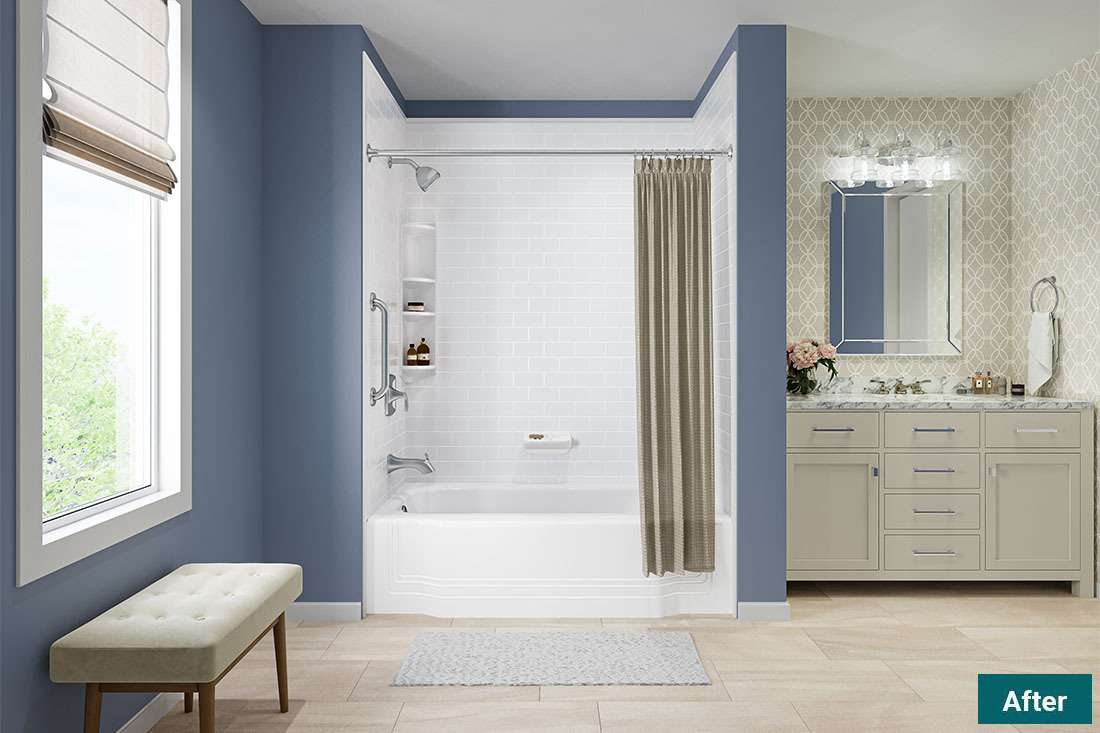 New Bathtub or Shower Bath Remodel by Bath Fitter Dayton, OH
