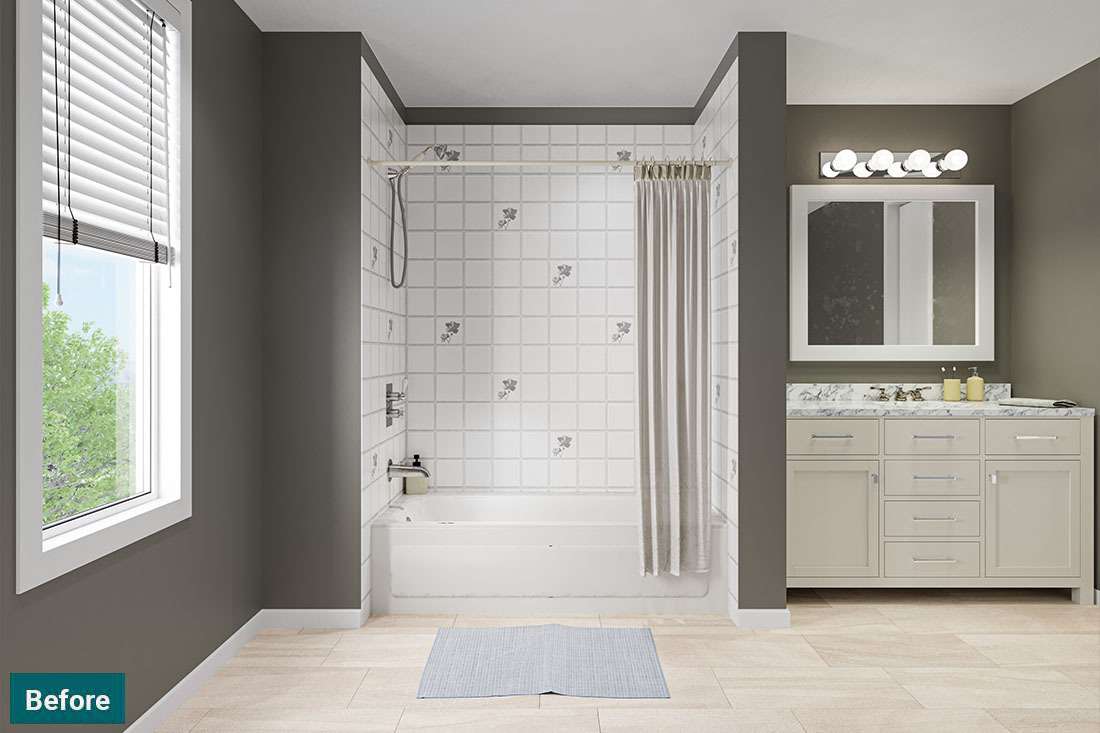 New Bathtub or Shower Bath Remodel by Bath Fitter Dayton, OH