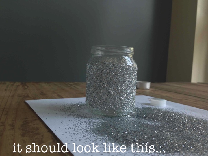 DIY GLITTER TEALIGHT HOLDERS ♥ My Lovely Wedding Dubai Wedding