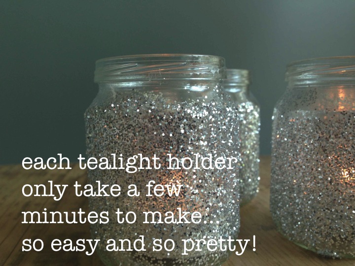 DIY GLITTER TEALIGHT HOLDERS ♥ My Lovely Wedding Dubai Wedding
