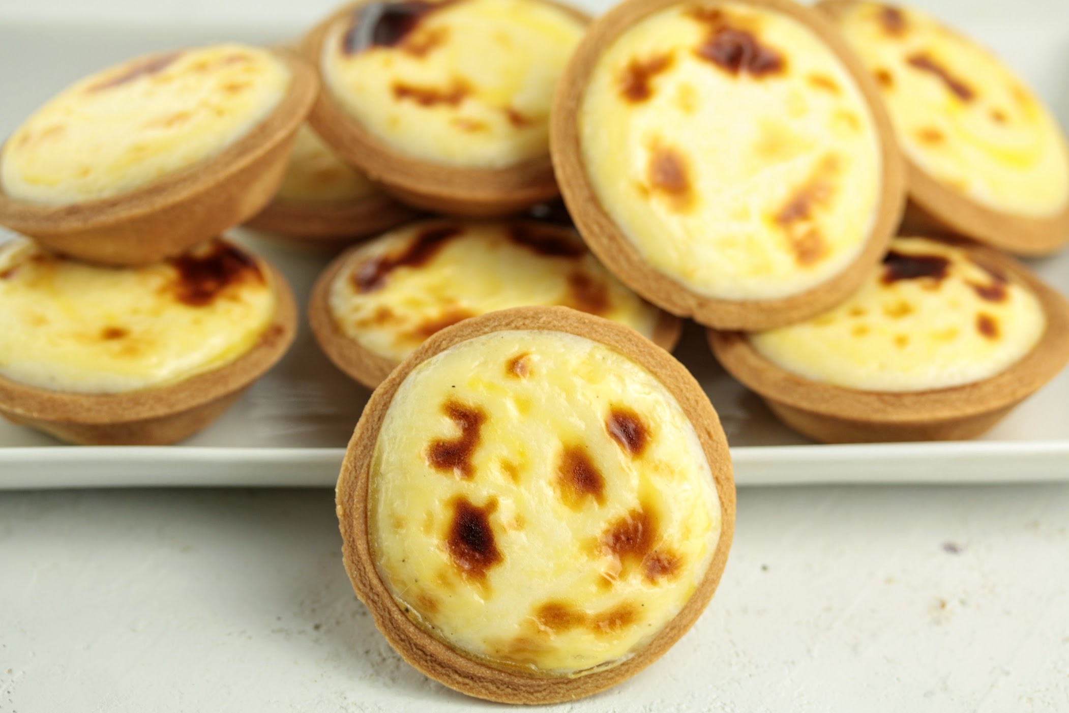 Baked cheese tarts (Hokkaido style) MyLoveOfBaking