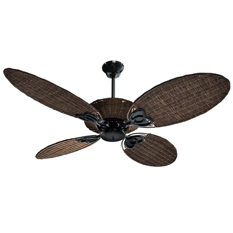 Ventilador De Techo Florencia Rattan Marrón | Martin & Martin