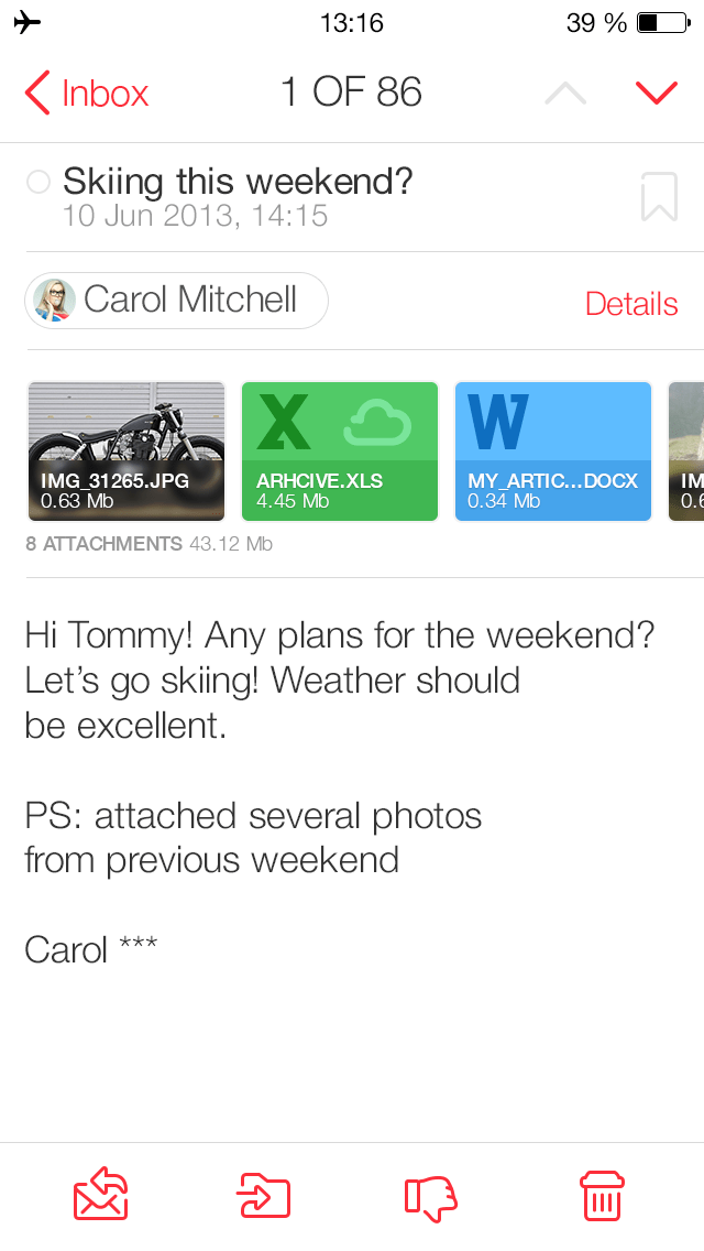 How do I send multiple attachments within a single email?