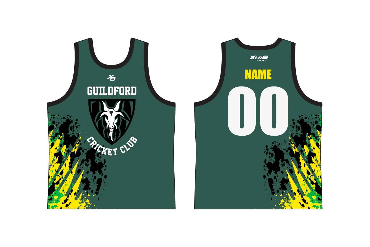 Guildford CC Two Day Short Sleeve Polo (White) X8 Sports Pty Ltd