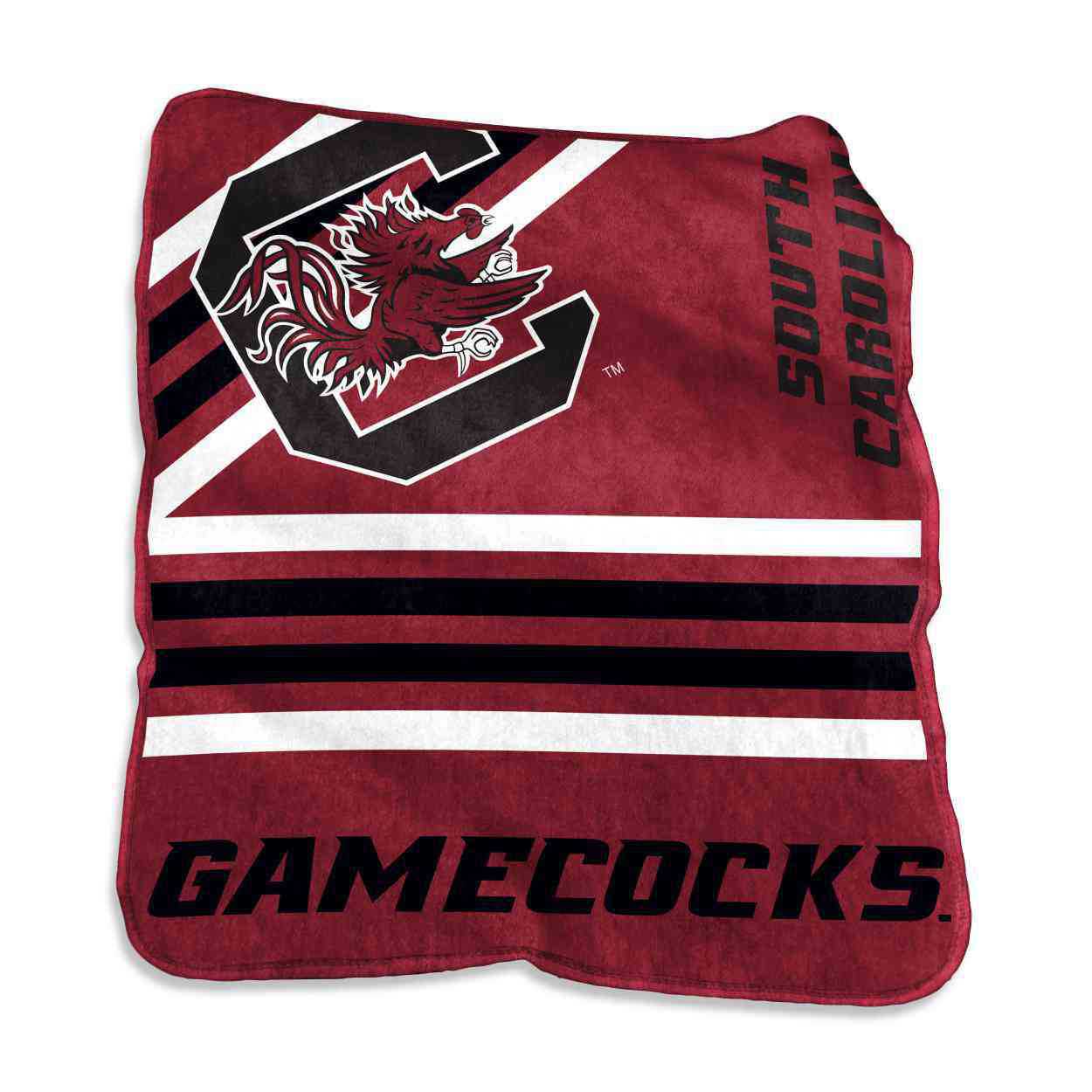 South Carolina Gamecocks Raschel Throw Blanket Mymancave Store