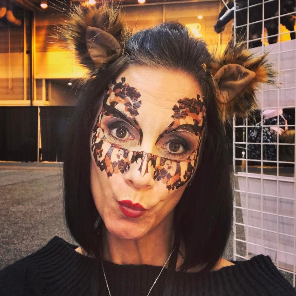 Leopard Masquerade Mask