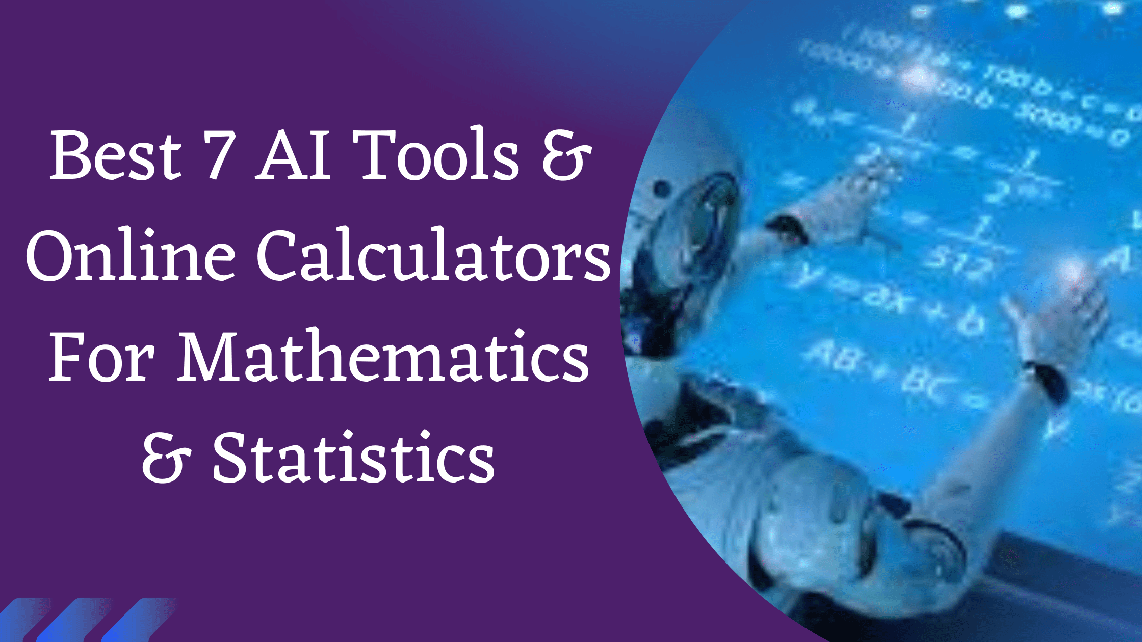 Best 9 AI Tools For Mathematics & Statistics 2024 Simplify Maths & Stats